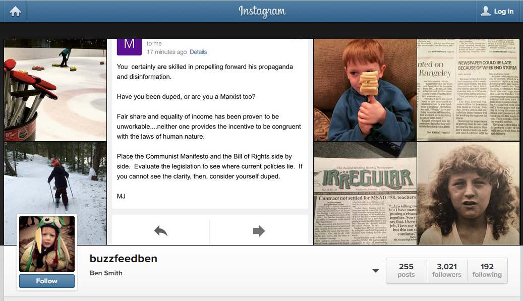 Ben Smith - Instagram