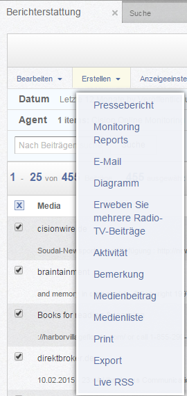 Monitoring Reports1