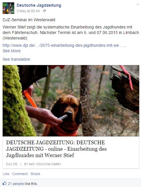 Outdoor - Die Top 10 Magazine auf Facebook in Deutschland