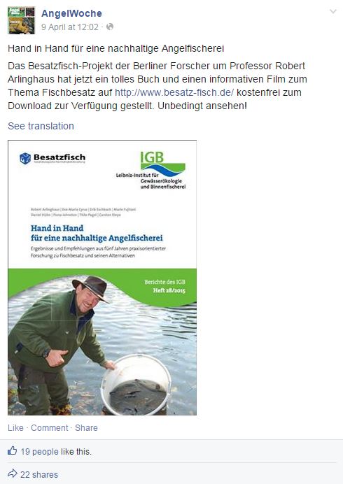 Outdoor - Die Top 10 Magazine auf Facebook in Deutschland