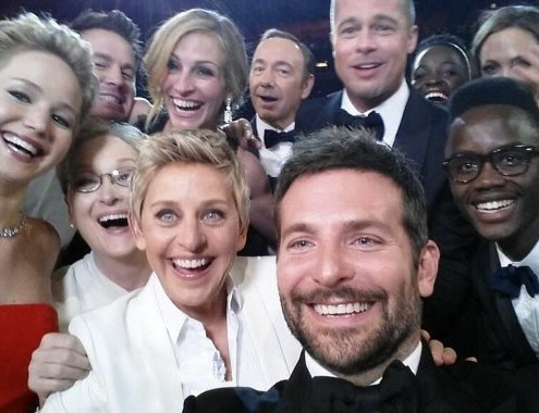 oscar selfie