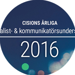 Cisions journalist- och kommunikatörsundersökning 2016Katarina Graffman